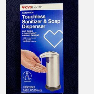 Touchless sanitizer & soap Dispenser